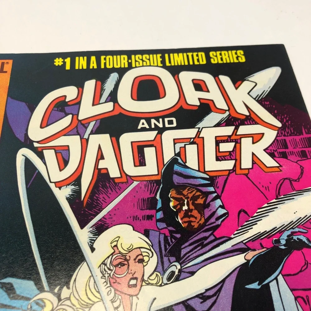 Cloak and Dagger 1 Limited Series Marvel Comic Book 1983 First Print October‎